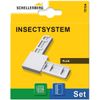 Schellenberg 70104 Eckverbinder-Set Plus Screen Windows and Insect Protection Doors-White, 4 Corner connectors, weiß