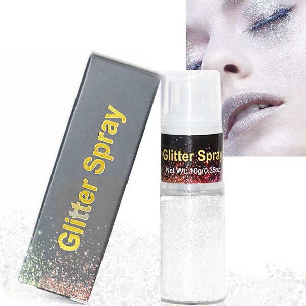 Glitter Hairspray,Glitter Spray Hair and Body Face for Adult Ultrafine Glitter Spray for Clothes Party Makeup Festival