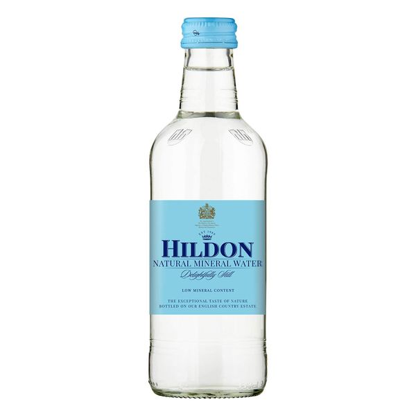 Hildon - Delightfully Still (Non-Sparkling) Natural Mineral Water, 11.1 fl oz (24 Glass Bottles)