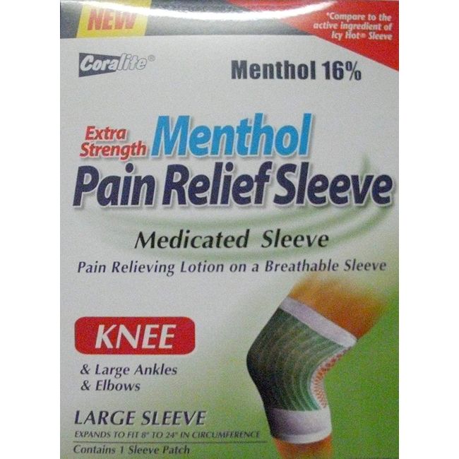 New Menthol Medicated Pain Relief Sleeve Knee & Elboes