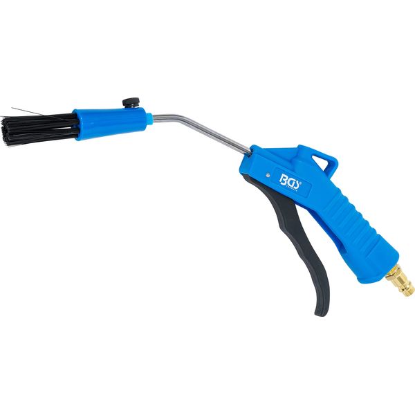 BGS 70972 Compressed Air Blow Gun with Brush