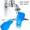 DONGKER 6Pcs Replacement Bite Valve,Hydration Pack Silicone Mouthpieces w/On-off Switch for Camping Hiking Hydration Pack Bladder