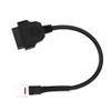 Motorcycle Diagnostic Cable,4 Pin to OBD2 Fault Code Reader Motorcycle Scanner Diagnostic Cable OBD2 Scanner Cable Fit for