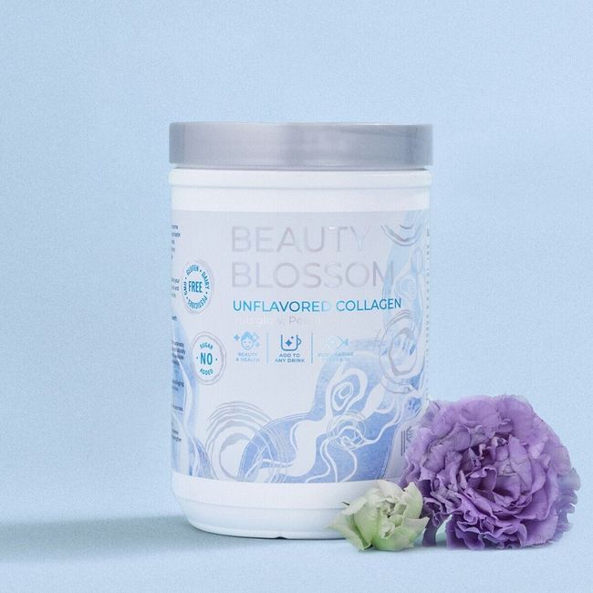 Beauty Blossom Pure Marine Collagen Blend UNFLAVORED - 30 servings, 10g Protein