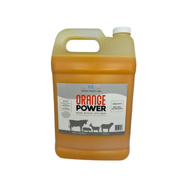 Orange Power -Show Animal Optimizer Improves Appetite and Body Composition 1 Gal