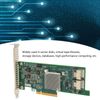 PCI E X8 Array Card,PCI E X8 Disk Array Card, SAS 2308 6G 2 SAS Mini Interface Support 16T Disk HBA Disk Array Card for Databases Server Disks