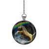 Gotham Decor Horse Rainbow Waterfall Ceiling Fan/Light Pull Pendant with Chain