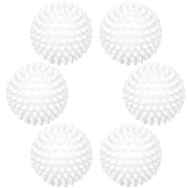 Domkan 6 Stück trockner ball,trockner ball waschball, trocknerbälle, wäsche wäschetrockner trocknen ball,for washing machine Trocknerbälle für Heim Kleidung Reinigun……