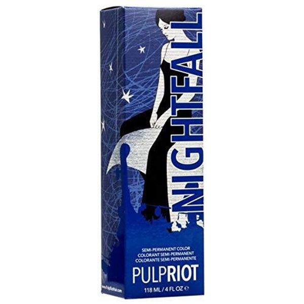 Pulp Riot Semi-Permanent Color Nightfall - Blue - 4 oz Hair Color