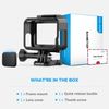 Sametop Frame Mount Case Housing Compatible with GoPro Hero 7 6 5 (2018) Cameras