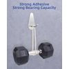 16pcs 4 boxes 4盒 Towel Hooks, Adhesive Hooks for Hanging Towel Robe Coat