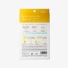 ALFACE Yellow Essential Mask, 4 Pieces, Vitamin Care, Moisturizing Mask, Preservative-Free