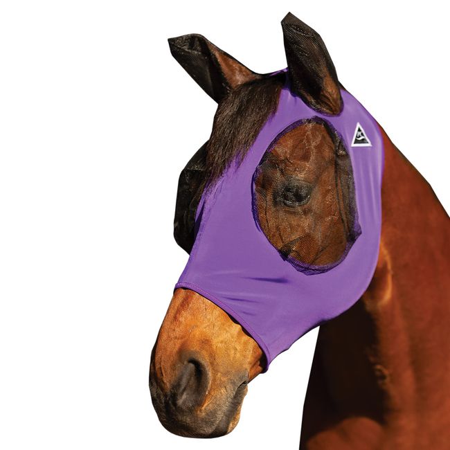 Professional's Choice Comfort Fit Fly Mask Purple Horse