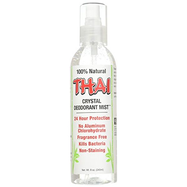 Thai Deodorant Stone Crystal Deodorant Mist, 8 Ounce -- 6 per case.