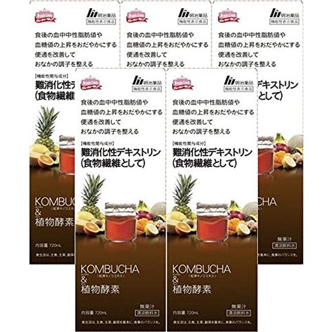 [Set of 5] KOMBUCHA &amp; plant enzyme 720ml (food with functional claims)