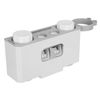 5 Toothbrush Slots Holder Wall Mount Automatic Toothpaste Dispenser Squeezer US
