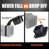2 Pack Trailer Hitch Tube Cover Plug Cap Insert for 2" Receiver Rubber Anti-Lost