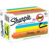 SHARPIE Tank Style Highlighters, Chisel Tip, Fluorescent Orange, Box of 12.