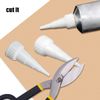 60 Pieces Snip Tip Applicator Cap Replacement for 3.7 Ounce E6000 Adhesive Tube