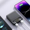 DIY Power Bank Box Flat Head Battery Charger Outer Case Dual USB Output Plastic Shell Box LCD Display