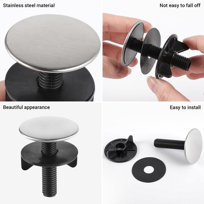 Kitchen Faucet Hole Cover, Sink Faucet Hole Plug, Stainless, 53 OFF