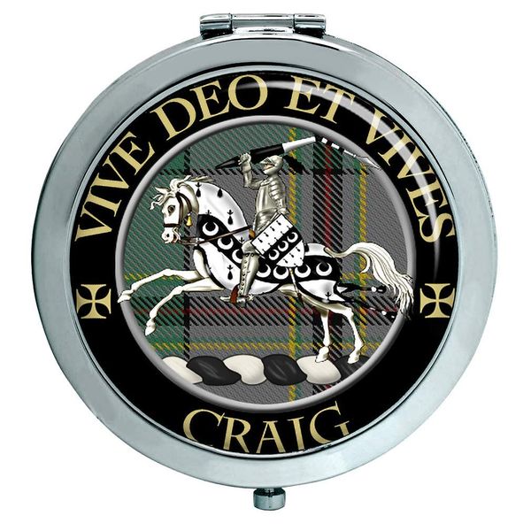 Craig Latin Scottish Clan Compact Mirror