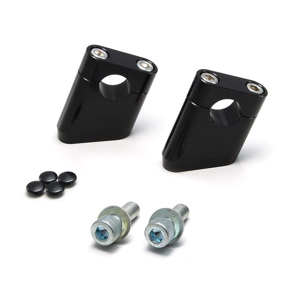Hurricane (Hurricane) Set Back Holder Black Anodized hb0652b