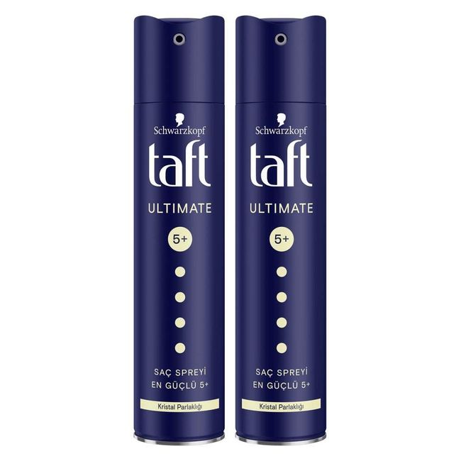 Taft Ultimate Sprey 250 Ml (Kristal Parlaklığı) X 2 Adet