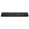 HP Keyboard 125 Wired (QWERTY) English, Black