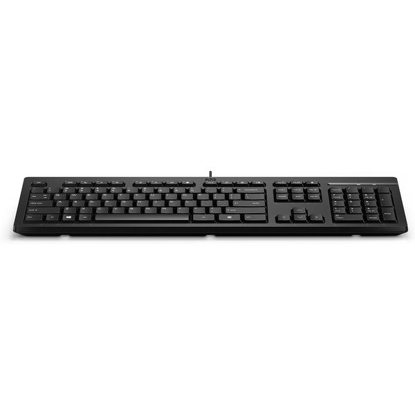 HP Keyboard 125 Wired (QWERTY) English, Black