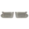 For 2013-2018 Nissan Altima Sun Visor Driver & Passenger Pair Set Lighted Gray