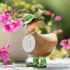 DCUK Floral Hat and Welly Boot Ducky - Green