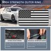 For Buick Large US Flag Car Windshield Sun Shade Reflective Cover Visor Foldable