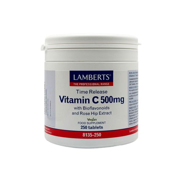 Lamberts Vitamin C Sustained Release 500mg - 250 Tablets
