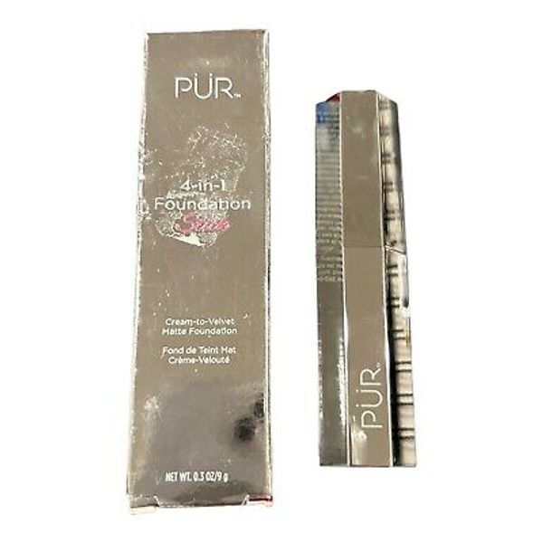 PUR MINERALS 4 IN 1 FOUNDATION STICK ~  Deeper 0.3 OZ New In Box