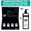 Replexion GrowthFactor Hair Serum 4x30ml and GF Shampoo Set