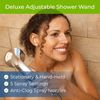 WaterChef Handheld Shower Filter System SF-7C (Brushed Nickel) - Deluxe Adjus...