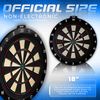 Franklin Sports Soft Tip Dartboard, 18x1-Inch
