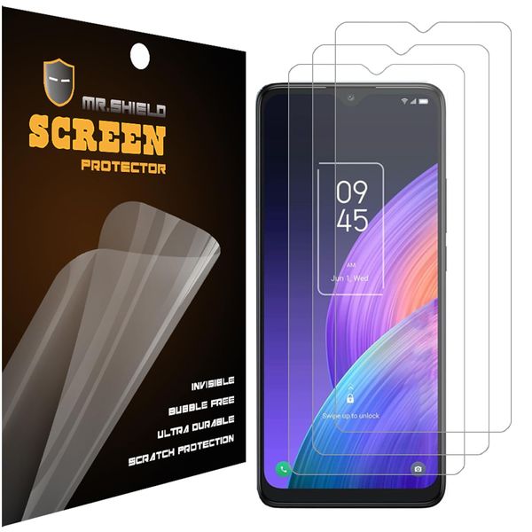 Mr.Shield [3-Pack Screen Protector For TCL 30 XL/TCL 30XL [Premium Clear] Screen Protector (PET Material)