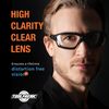 ToolFreak Spoggles Safety Glasses & Protective Goggles Combination Clear Lens