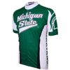 NCAA Michigan State Cycling Jersey, Green, X-Large