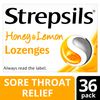 Strepsils Honey & Lemon Lozenges, 36 Lozenges