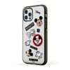 CASETiFY Impact Case for iPhone 12 Pro, Pretty Blush, Clear Black