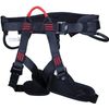 Zeluga 15-103 Half Body Climbing Harness with Padding, Black/Red