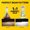 AUXITO H11 LED Headlight Low Beam Bulb Conversion Kit 200W Super Bright White M6