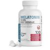 Bronson Melatonin 10mg Fast Dissolve Cherry Flavored Tablets Vegetarian Chewable Lozenges, 100 Count
