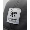 Monkey® Sportmütze Surf – 100 % recycelt – Einheitsgröße – wasserdicht – UPF50, grau, One size