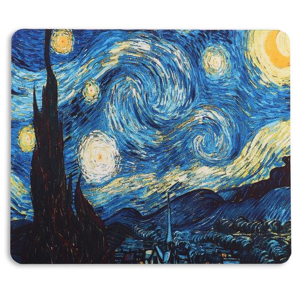 AOKSUNOVA Mauspad Klein Mousepad 24 x 20 cm Standard-Größe Mauspad mit Motiv Waschbar