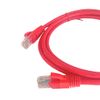 Cablix Cat 5E UTP Patch Cord with Boot, 1ft, Red, 10-Pack – Reliable Ethernet Cable for Fast Networking & Internet Connections