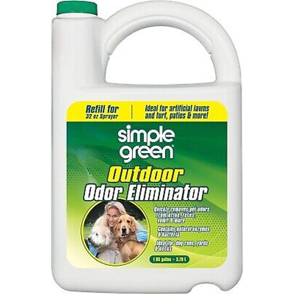 Outdoor Odor Eliminator Pets Dogs 1 Gallon Artificial Lawns Patio Milky White